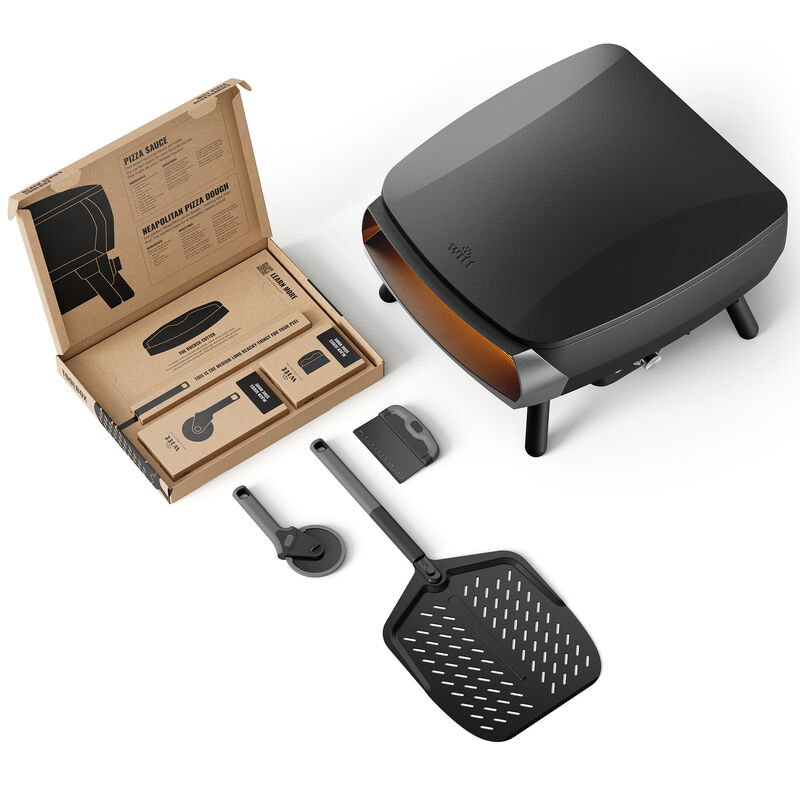 Piccolo Rotante 13" pizzaovn inkl. toolbox, sort