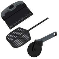 Pizzakit 14" - spade, hjul & degskrapa