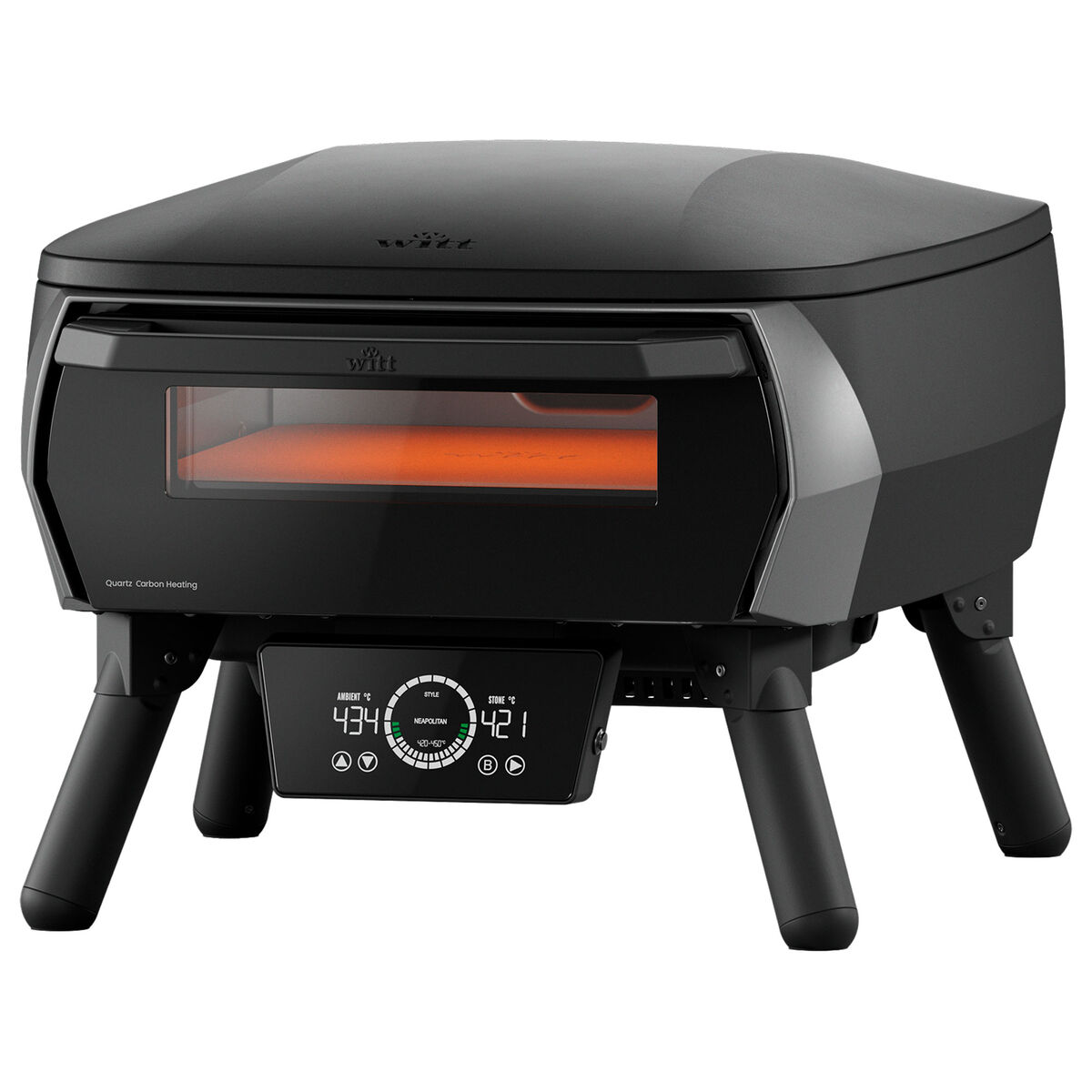 Pizzaugn Elektrisk eGNITE Control 13", svart