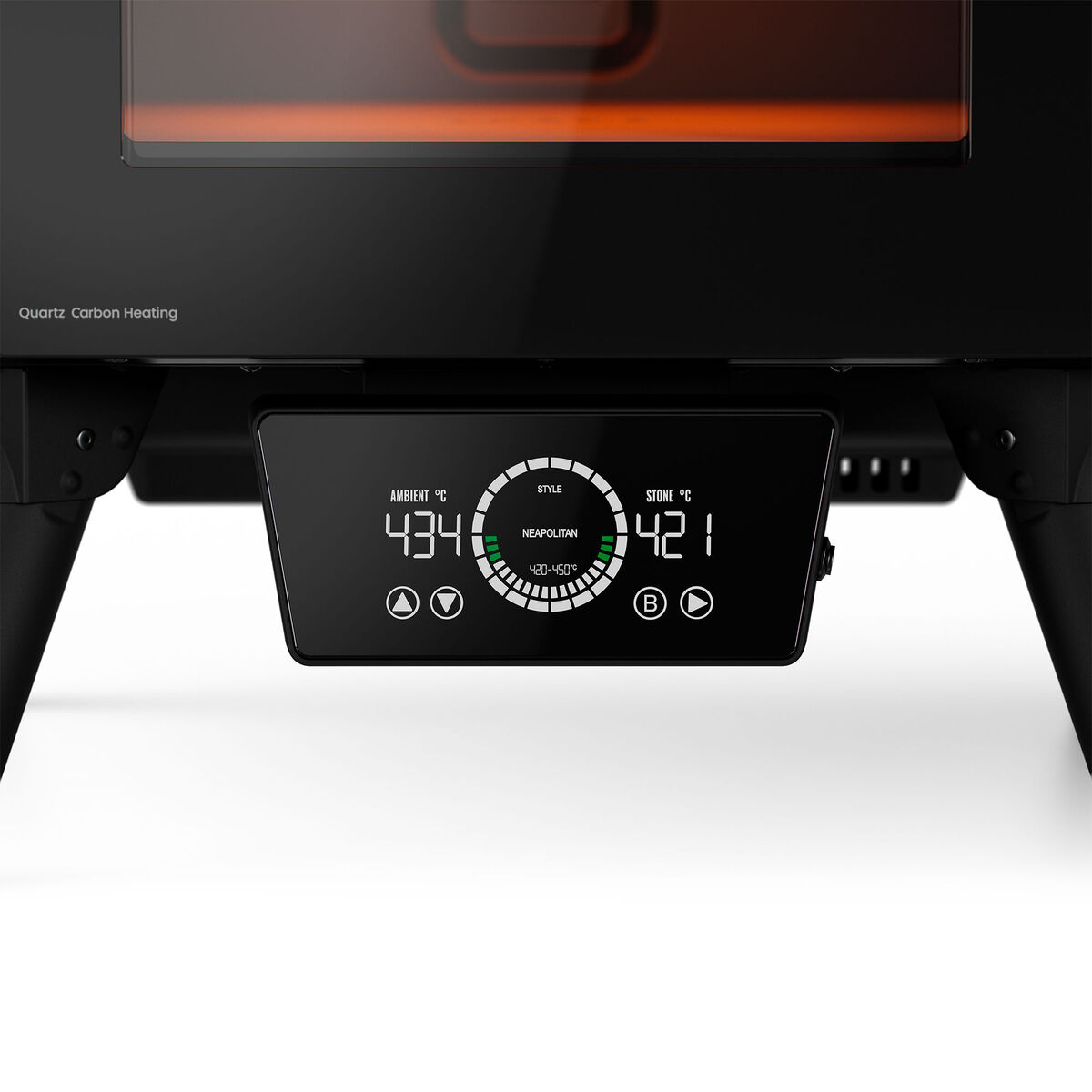 Pizzaugn Elektrisk eGNITE Control 13", svart