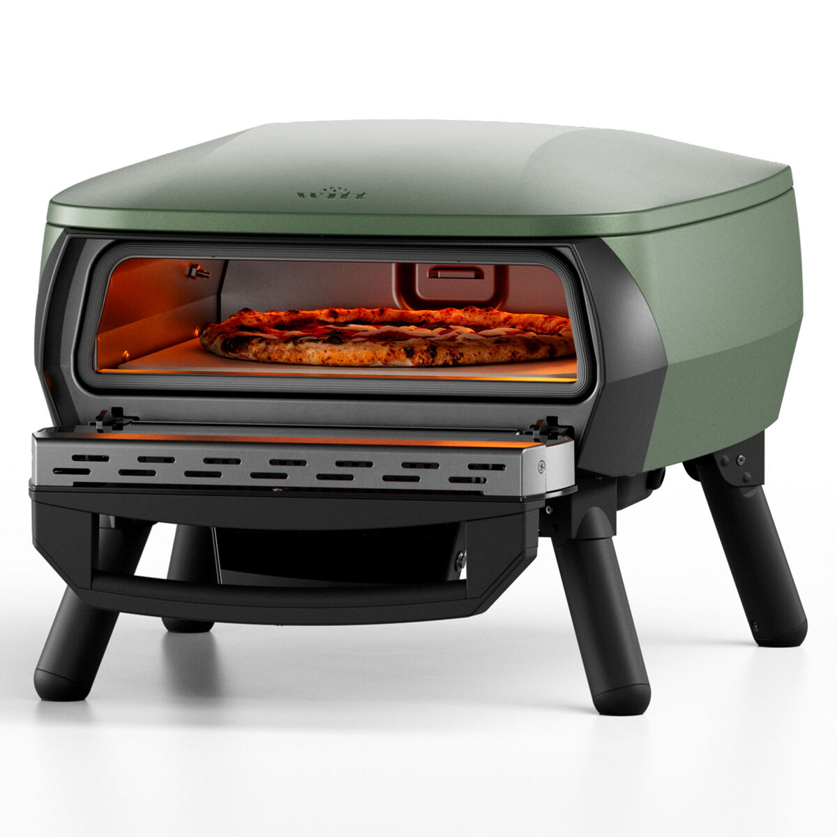Pizzaugn Elektrisk eGNITE Control 13", grön