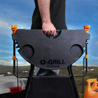 O-Dock grillbord, svart