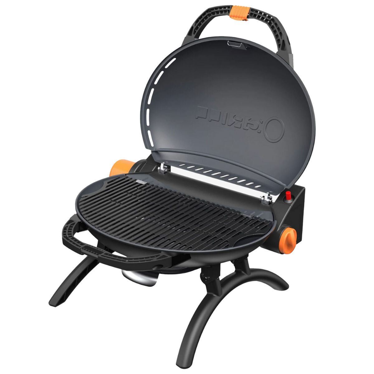 500 portabel gasolgrill, svart