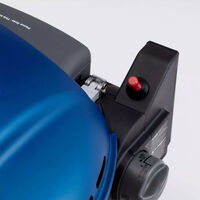 500 transportabel gasgrill, blå