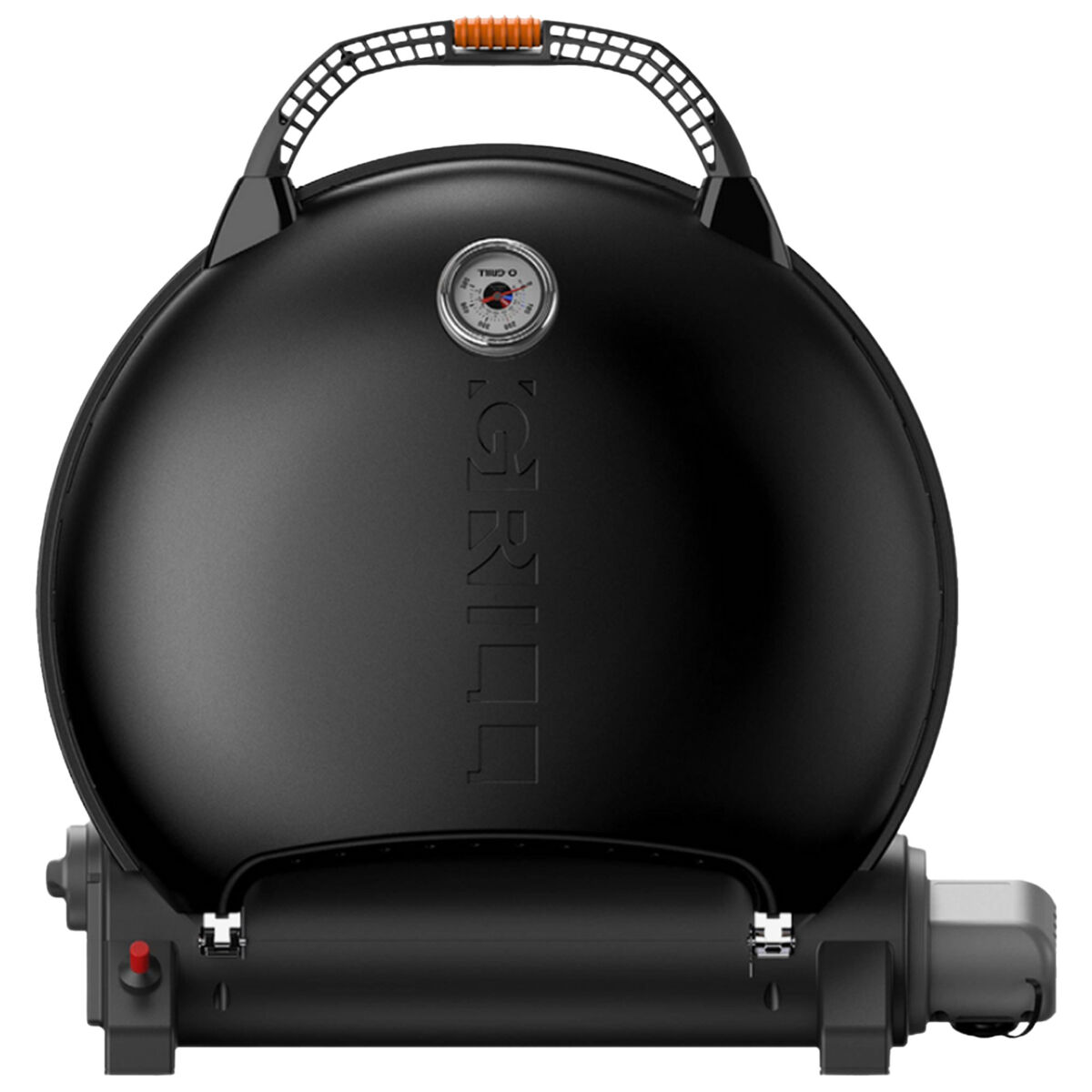 600 portabel gasolgrill, svart