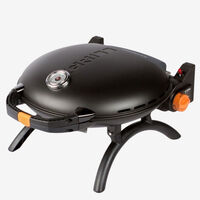 Bærbar gassgrill 600, svart