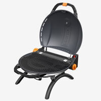 900 transportabel gasgrill, sort