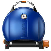 900 transportabel gasgrill, blå