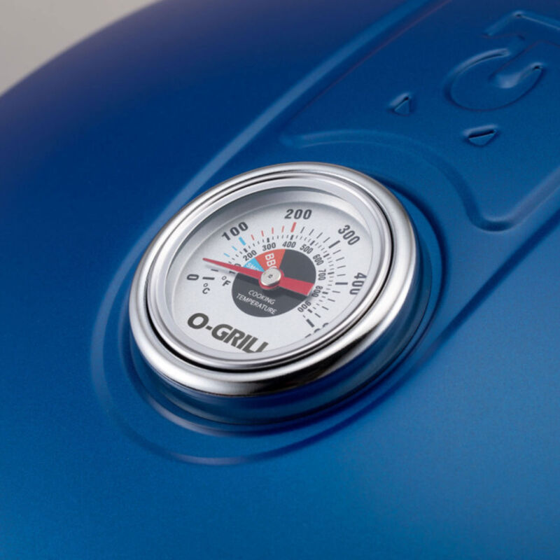 900 transportabel gasgrill, blå