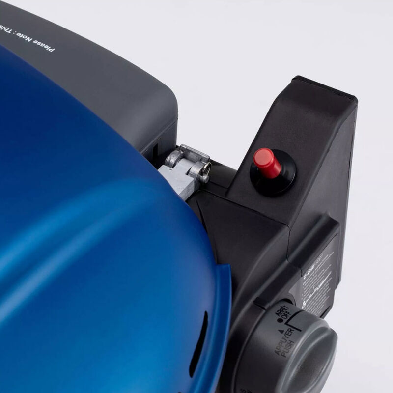 900 transportabel gasgrill, blå