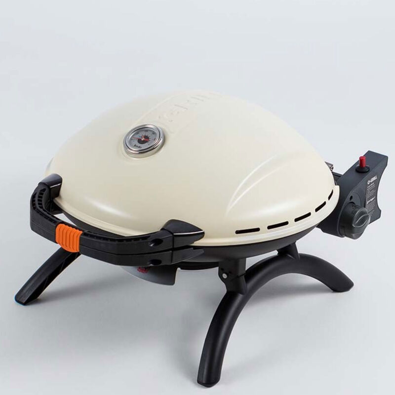 900 transportabel gasgrill, creme