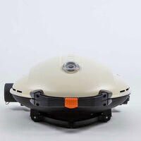900 transportabel gasgrill, creme