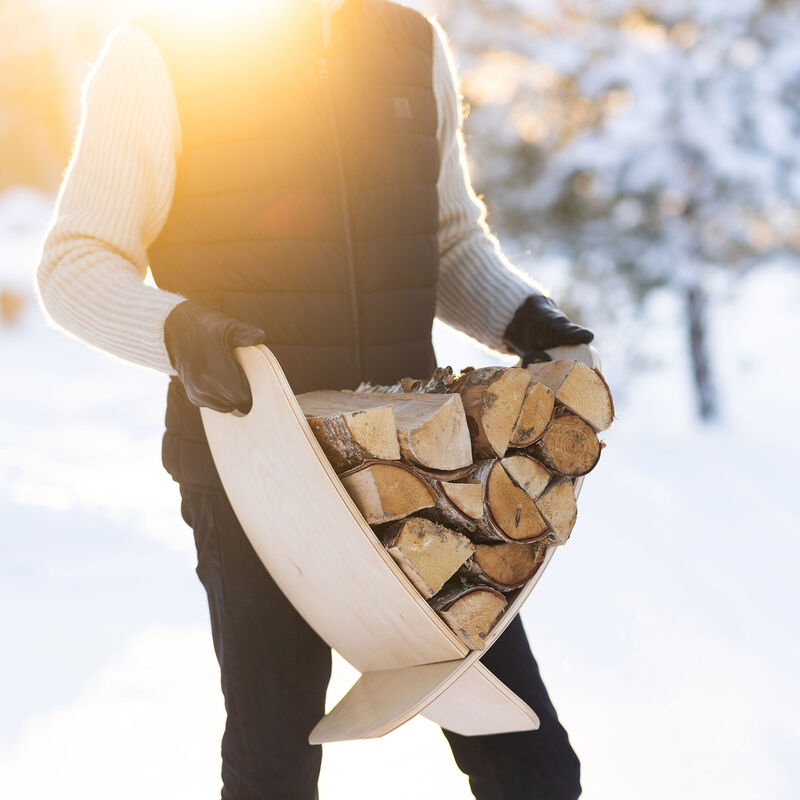 Nordic Embers Vedställ Natur