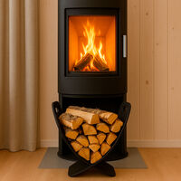 Nordic Embers Vedställ Svart