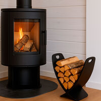 Nordic Embers Vedställ Svart