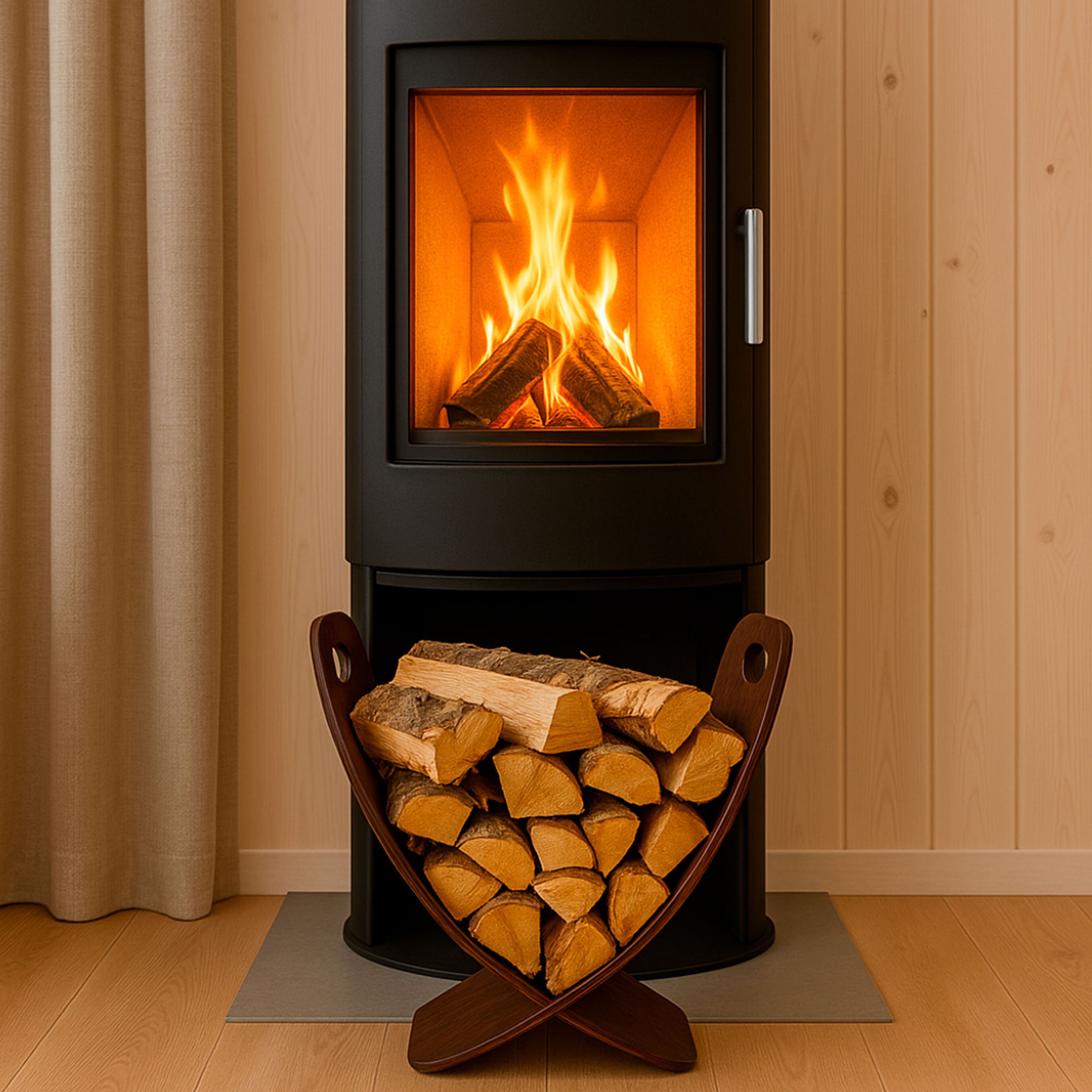 Nordic Embers Vedställ Espresso