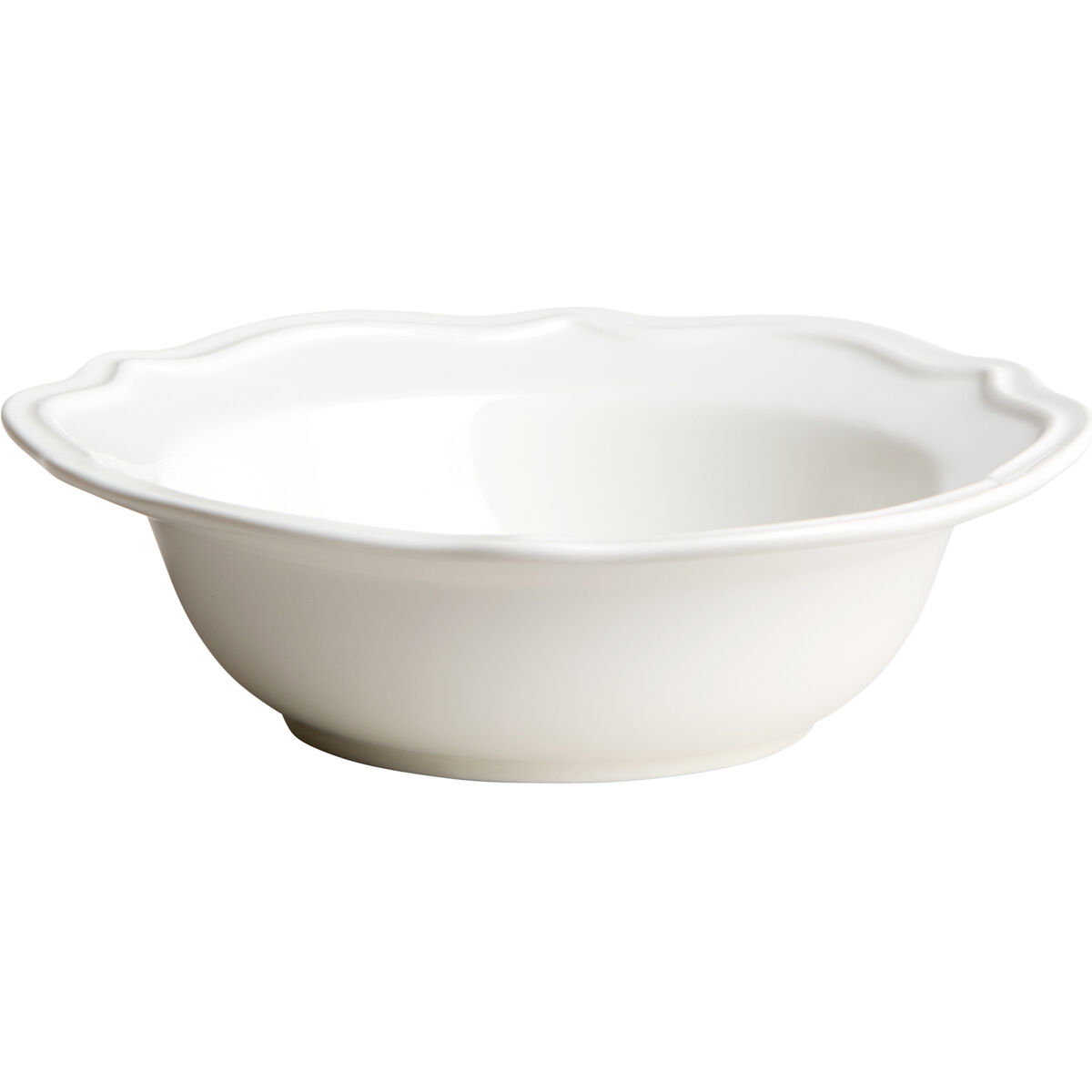 Violette skål 15 cm, hvit