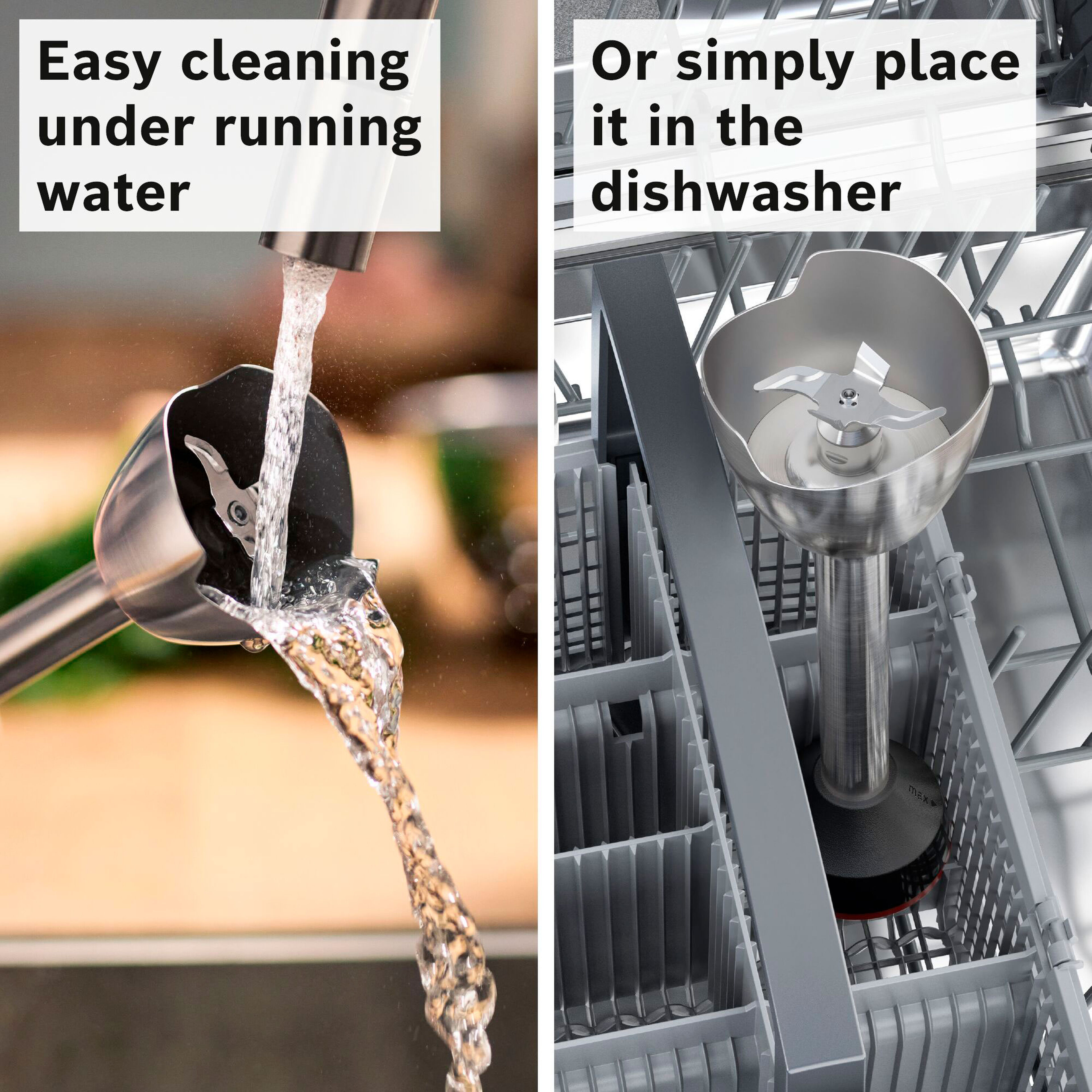 Bosch Serie 4 ErgoMaster MSM4B6V2 Stavblender 1000 watt