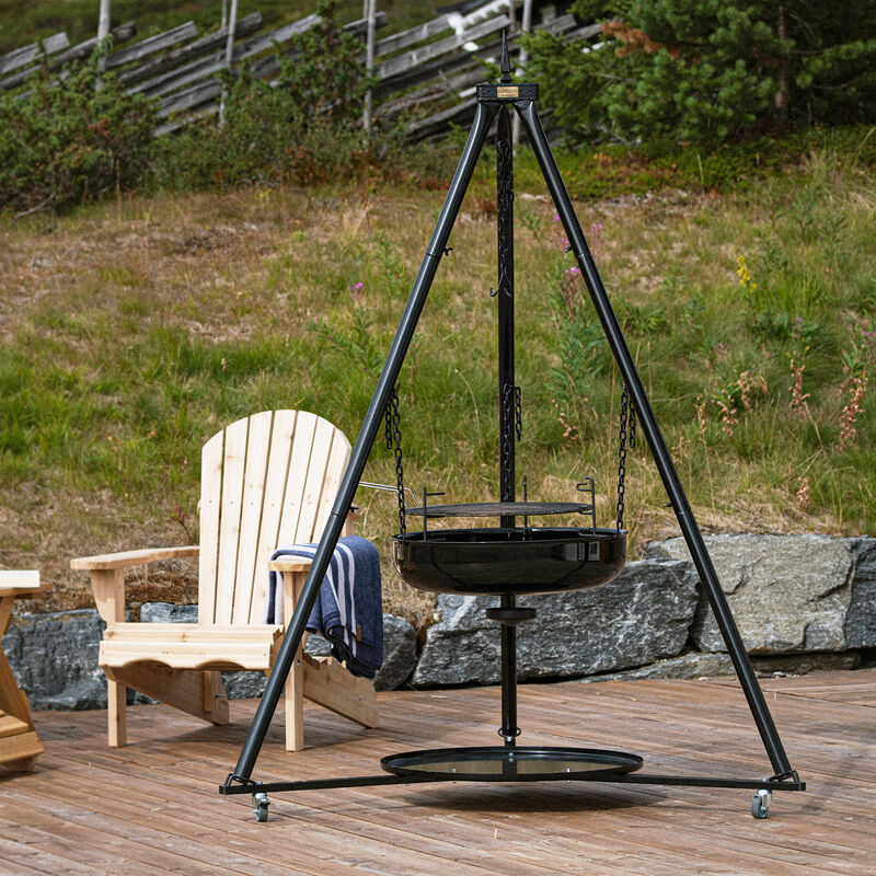 Underrede med hjul till bålpanna 60/70/Premium