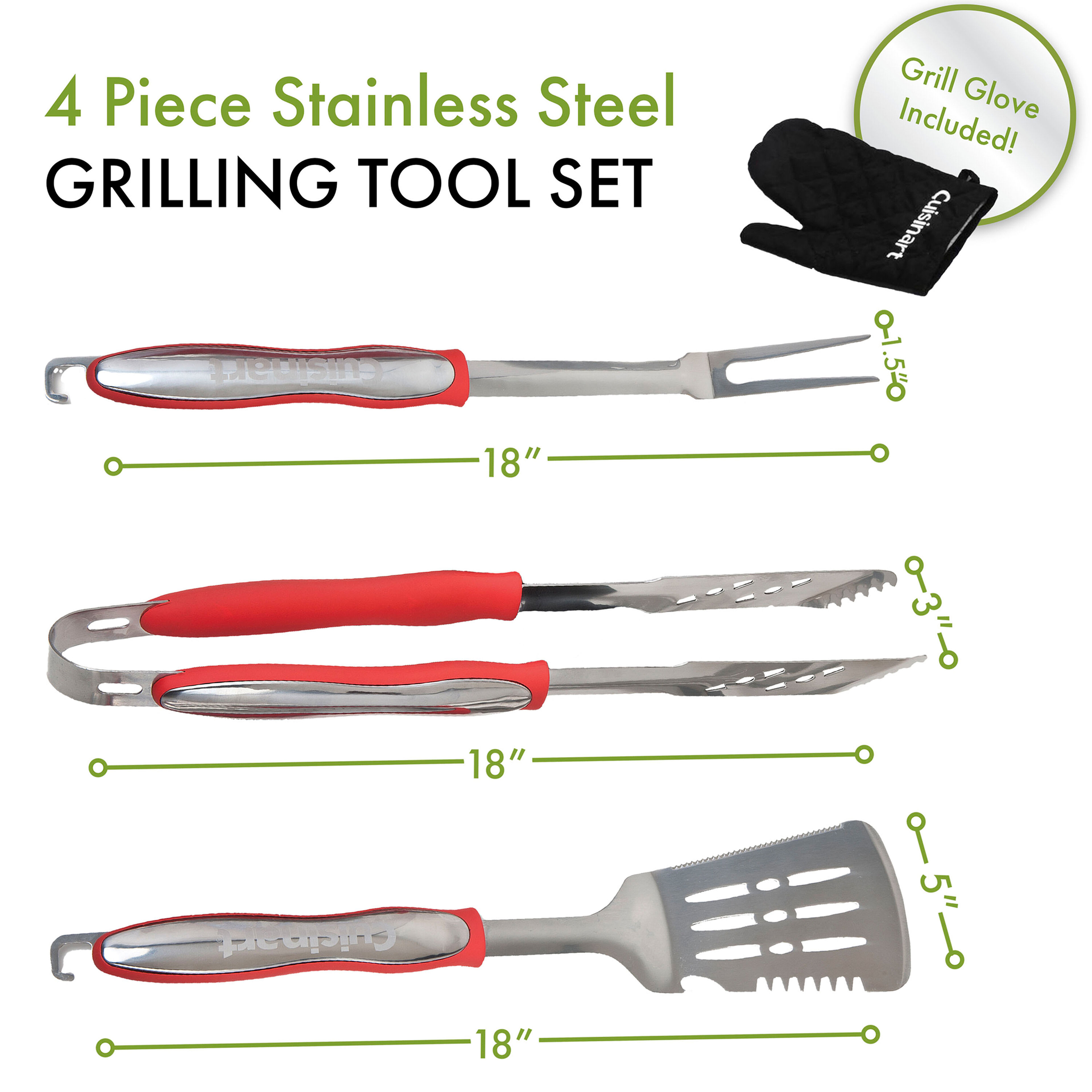 Grillværktøj + Grillhandske