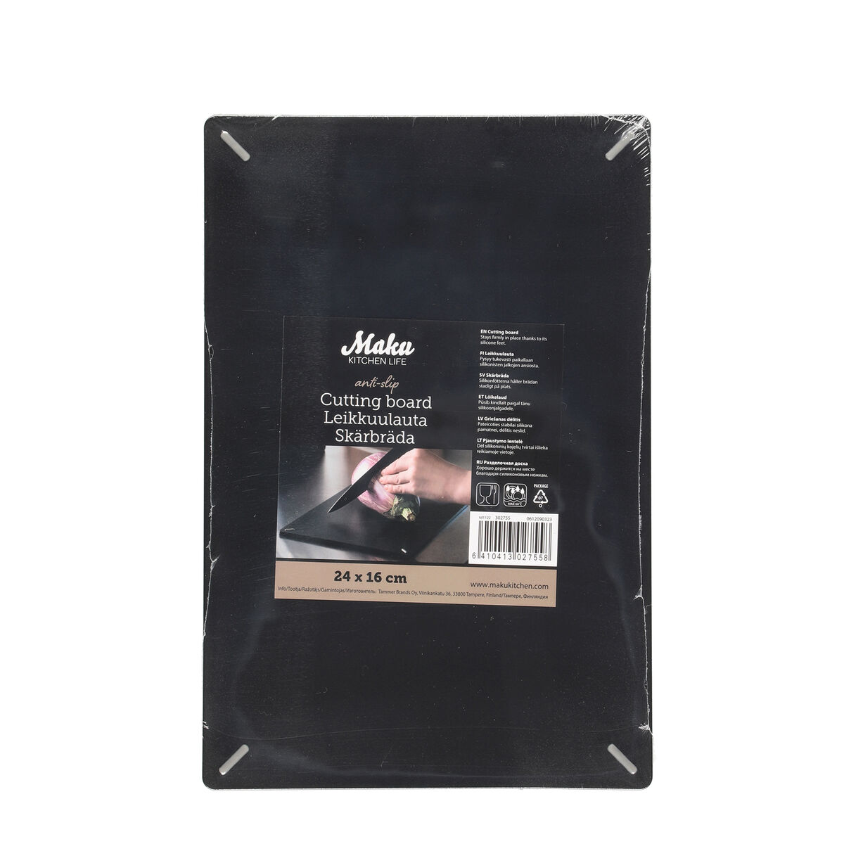 Skärbräda anti-slip 24 × 16 cm