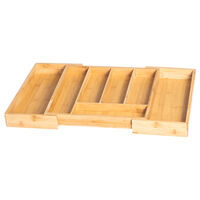 Justerbar bestickinsats 36–60 centimeter, bambu