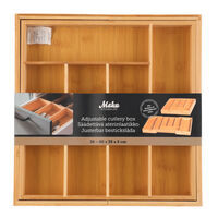 Justerbar bestickinsats 36–60 centimeter, bambu