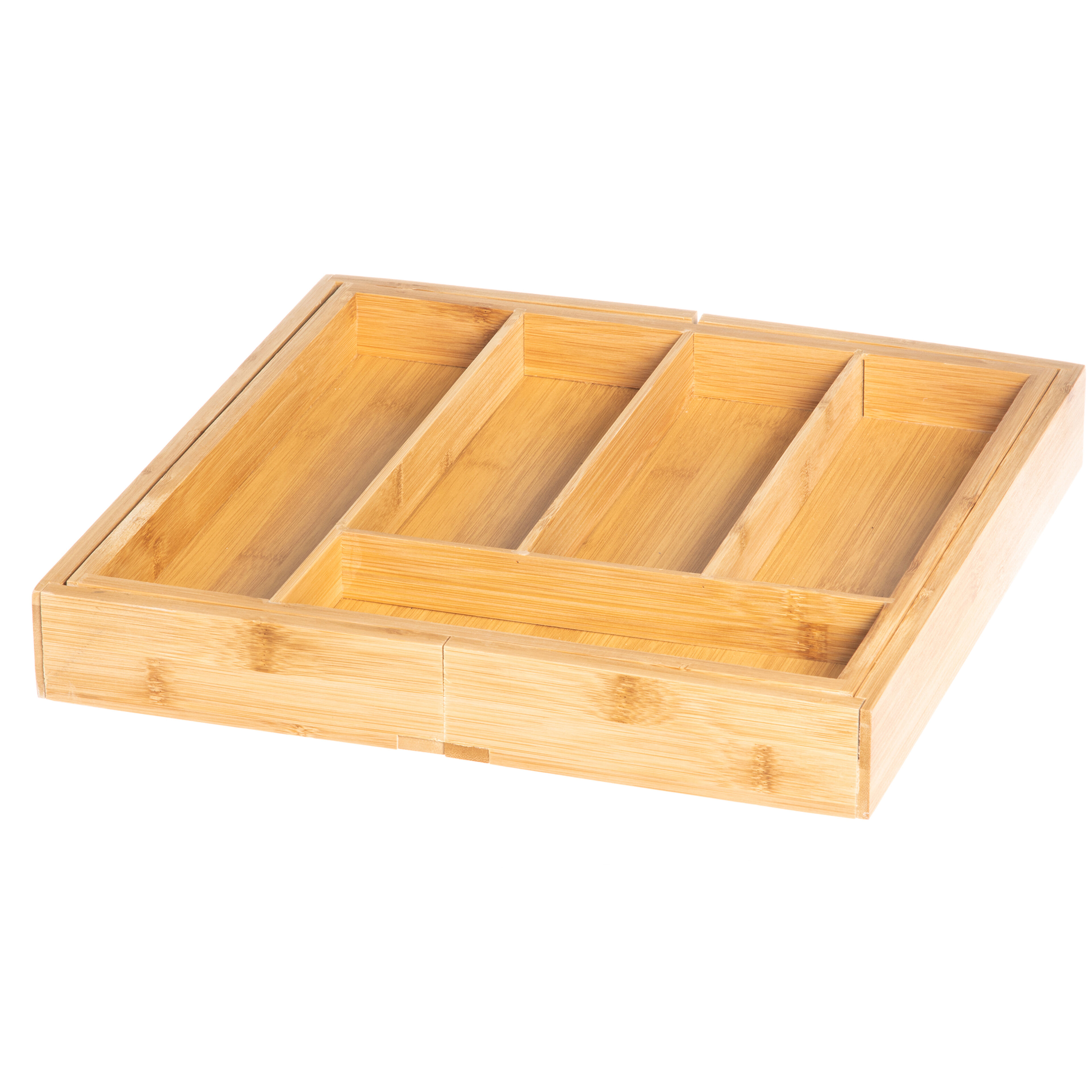 Justerbar bestickinsats 36–60 centimeter, bambu