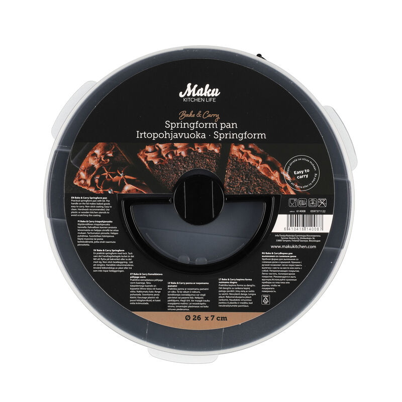 Bake&Carry springform 26 centimeter