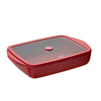 Rektangulär ugnssäker form 1,6 liter, cherrywood