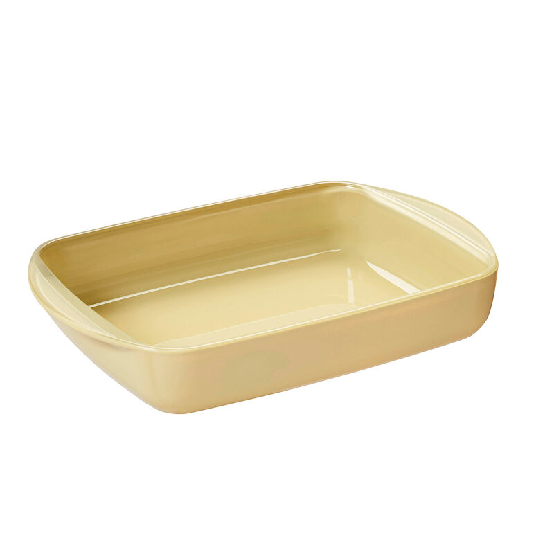 Rektangulär ugnssäker form 1,6 liter, egg shell
