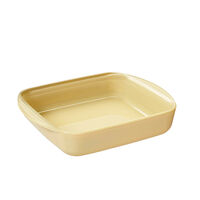 Ovnfast form 1,6 liter kvadratisk, egg shell
