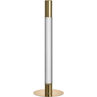 Lumiere lysestake 32 cm, gull/glass