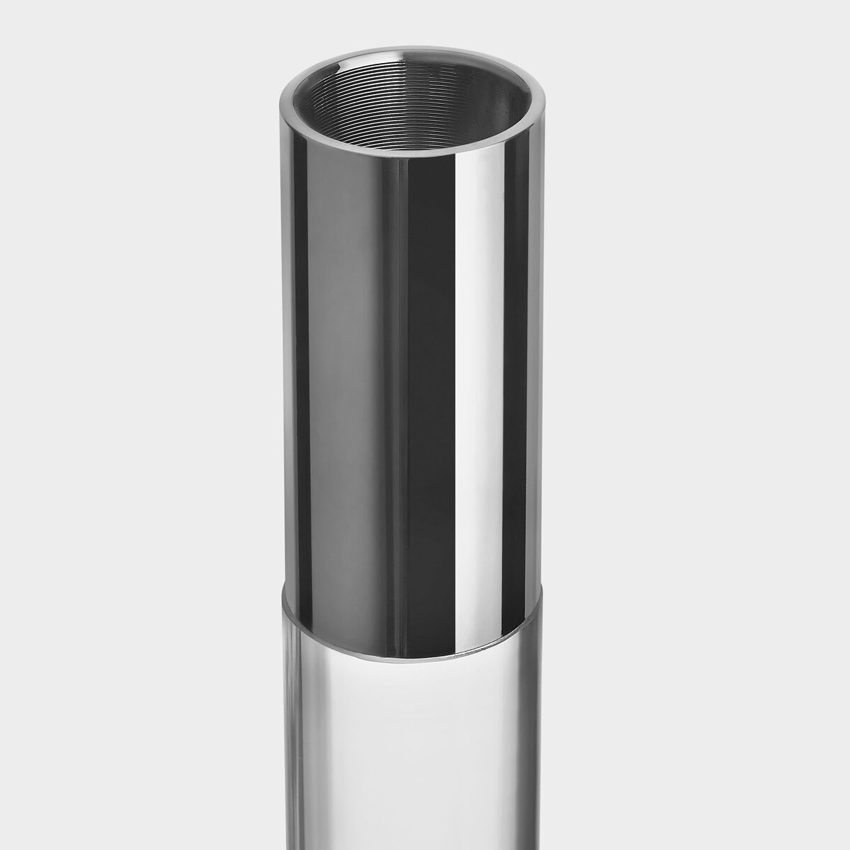 Lumiere lysestake 26,5 cm, sølv/metall