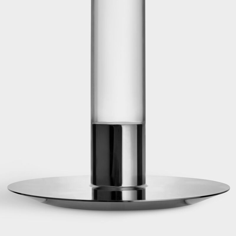 Lumiere lysestake 26,5 cm, sølv/metall