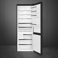 FC48BGND kombiskab 70 cm, sort glas