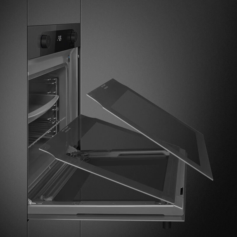 SOP6201S2B Musa inbyggnadsugn 60 cm, svart