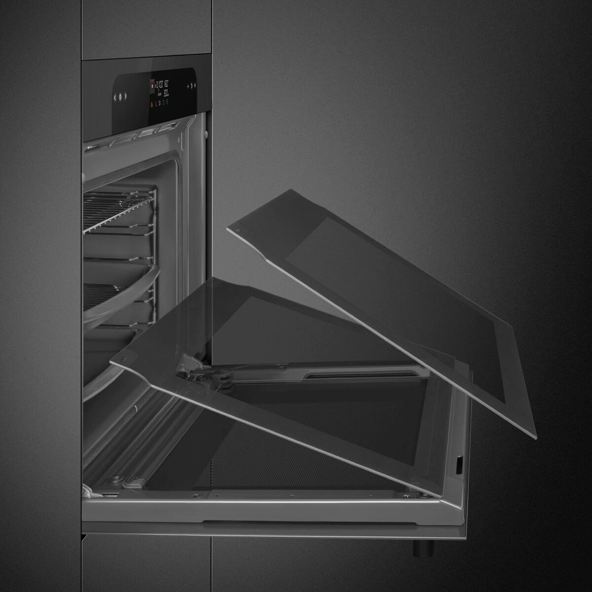SOP6202TB Musa inbyggnadsugn 60 cm, svart