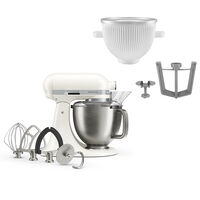 Artisan Plus køkkenmaskine med istilbehør, porcelain white