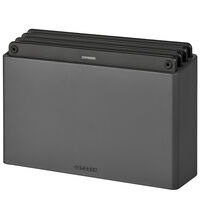 Skärbrädeshållare med 4 skärbrädor, svart