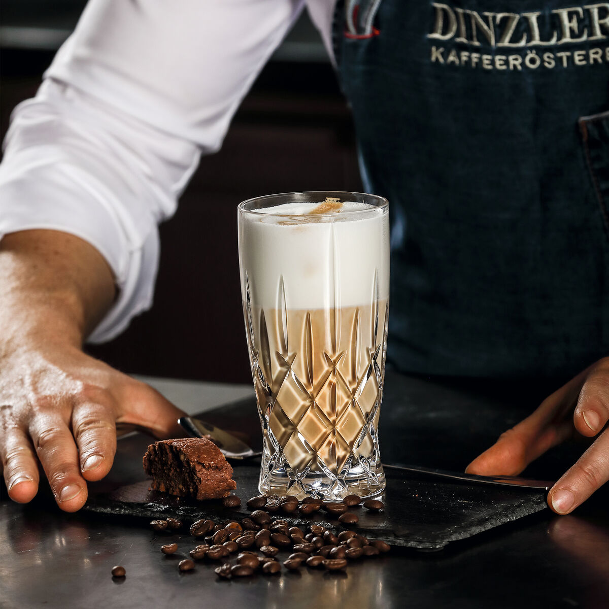 Nachtmann Noblesse Barista Latte, klar, 2 stk.