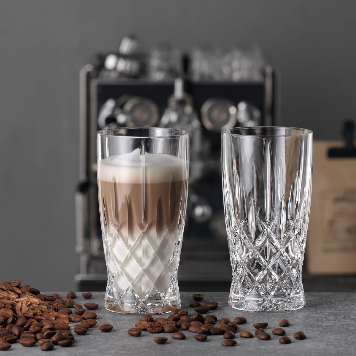 Nachtmann Noblesse Barista Latte, klar, 2 stk.
