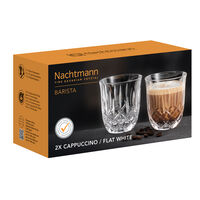 Nachtmann Noblesse Barista Cappuccino, 2 kpl, kirkas