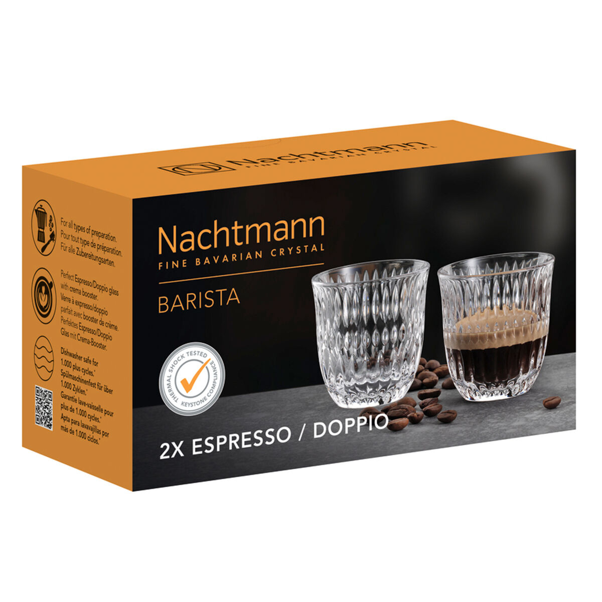 Ethno Barista Espresso/Doppio, klar, 2 stk.