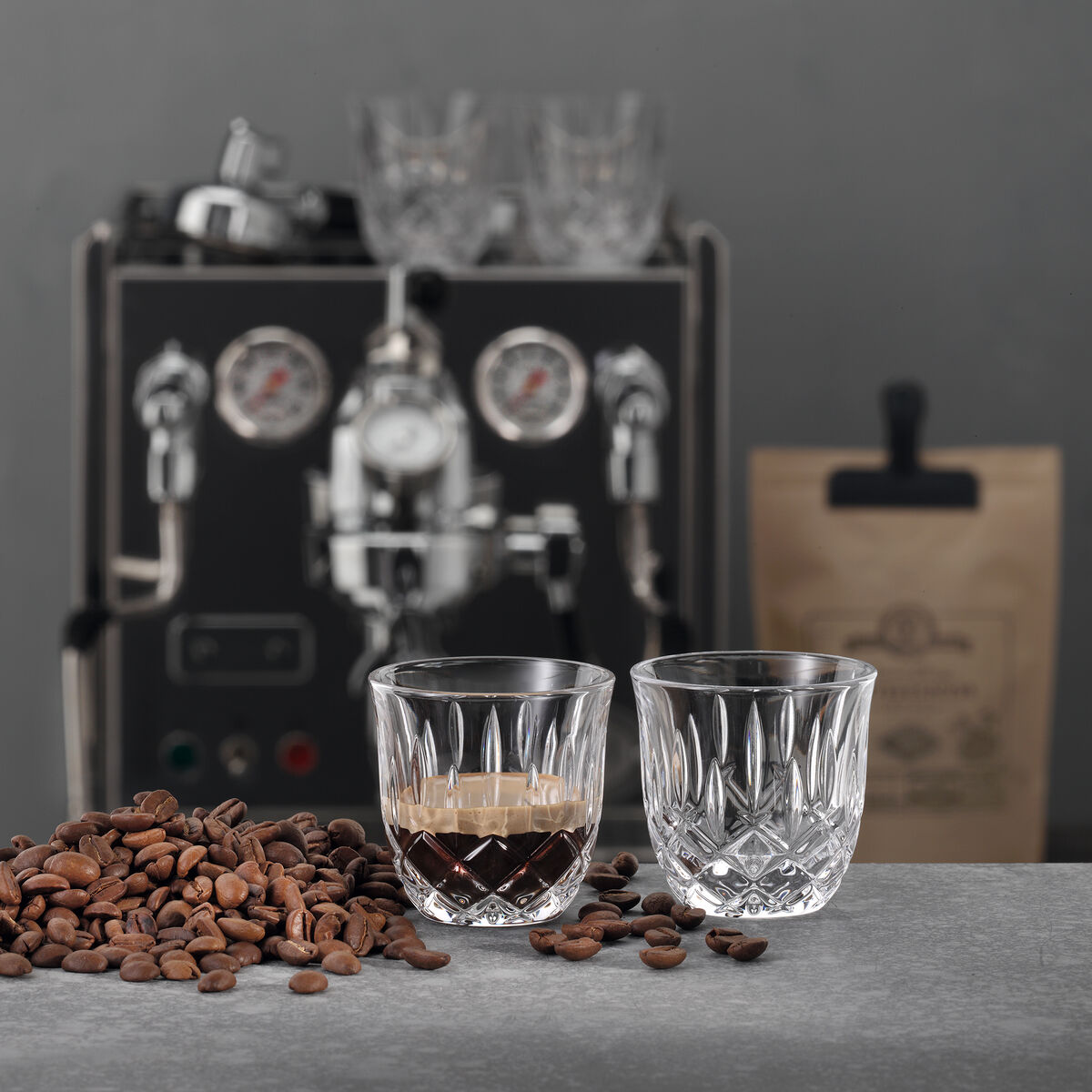 Nachtmann Noblesse Barista Espresso/Doppio, 2 kpl, kirkas
