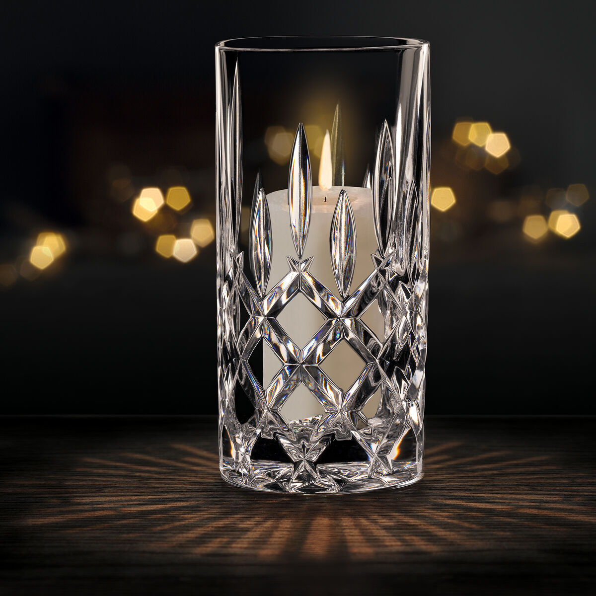 Noblesse vase 23 cm, klar