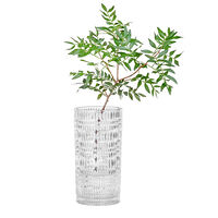 Ethno vase 23 cm, klar