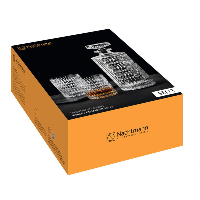 Nachtmann Ethno Decanter, set of 3, klar