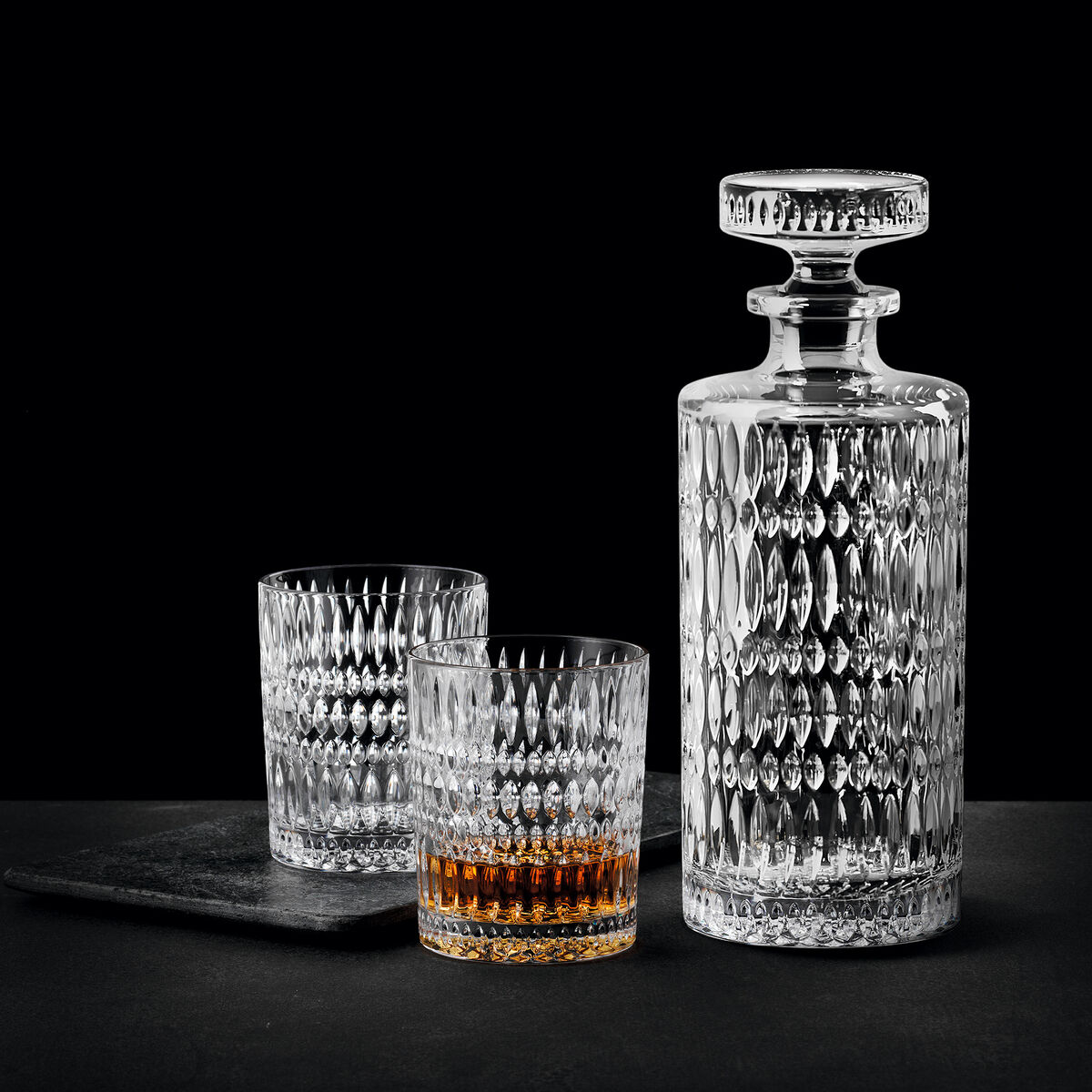 Ethno Decanter sæt 3 dele, klar