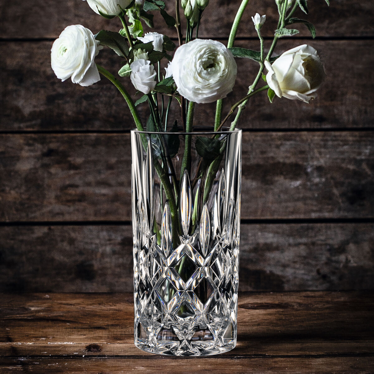 Noblesse vase 28 cm, klar